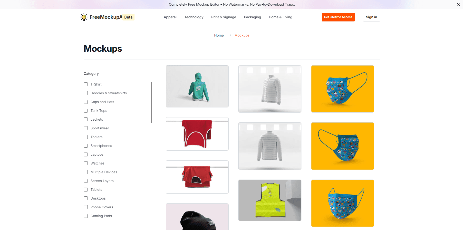 image of /]Free mockup ai